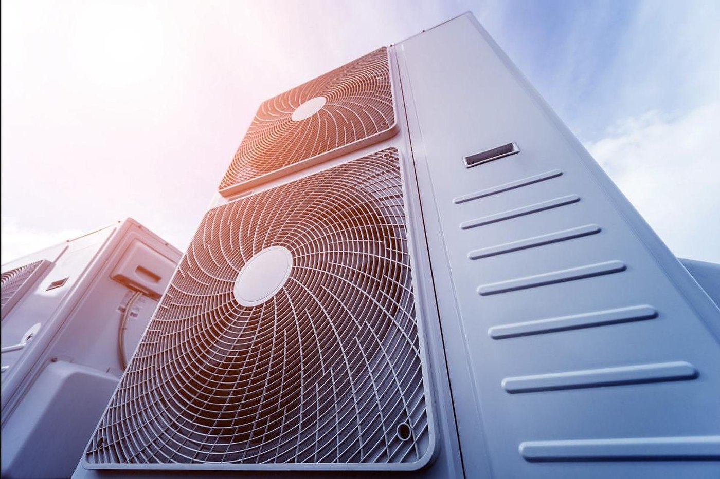 Commercial air conditioning installation